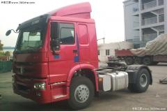 中國(guó)重汽 HOWO重卡 375馬力 4X2 牽引車至尊版 HW79)(變速箱HW20716A)(ZZ4187S3517C)