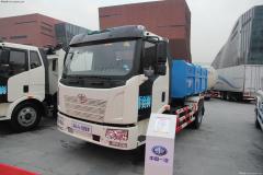 解放 J6L 160馬力 4X2 廂式可卸式垃圾車(CA1160P62K1L4E)