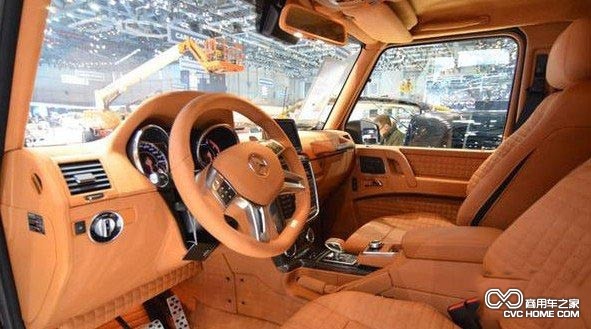 Brabus B63S內景 商用車之家
