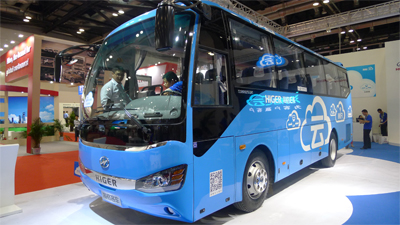 2014道路運(yùn)輸車輛展 海格客車 車展熱圖