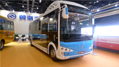 2014道路運(yùn)輸車輛展 黃海客車 車展熱圖