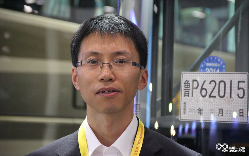 中通品牌文化部部長 李篤生 商用車網報道