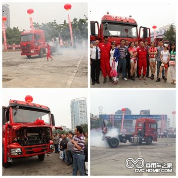 2014年全國卡車特技體驗營四川地區首站現場 商用車之家