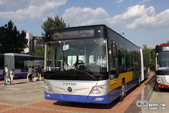 福田歐輝新能源公交車(2) 商用車之家