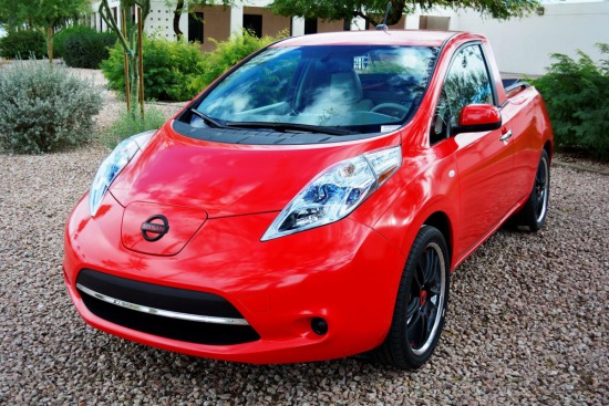 最適合姑娘開的皮卡！ 日產(chǎn)電動(dòng)車改裝  商用車之家