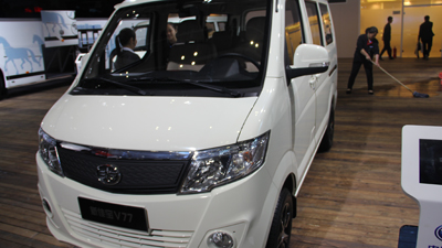 2015上海車展會 一汽微面