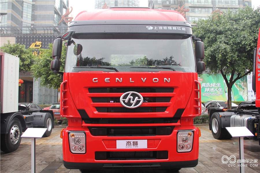 2016上汽依維柯紅巖年會展車 全新杰獅M100 430牽引車