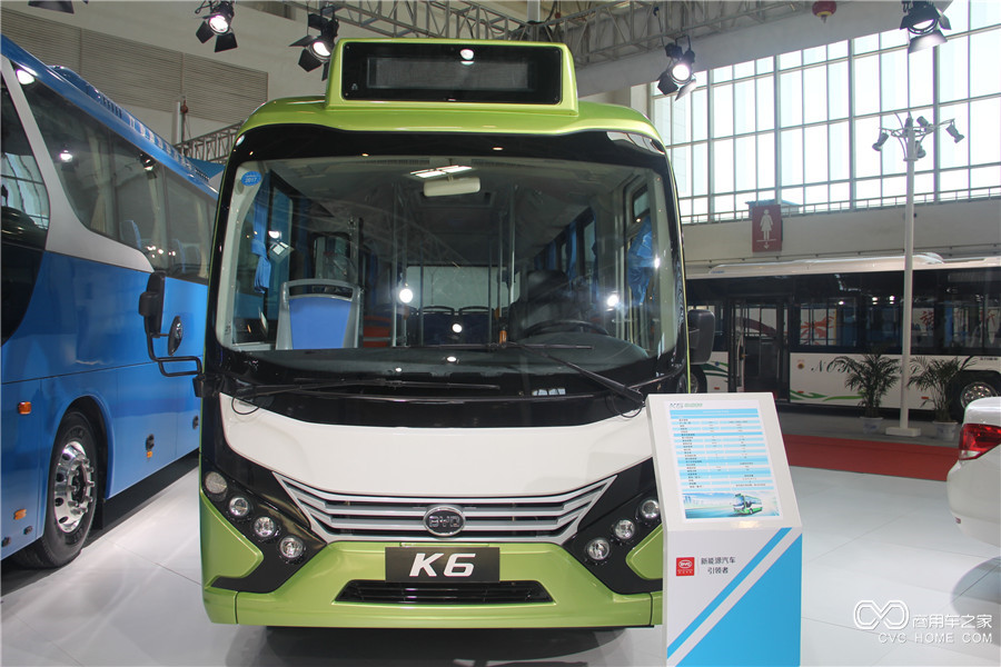 2016北京道路運(yùn)輸展 比亞迪K6純電動(dòng)客車