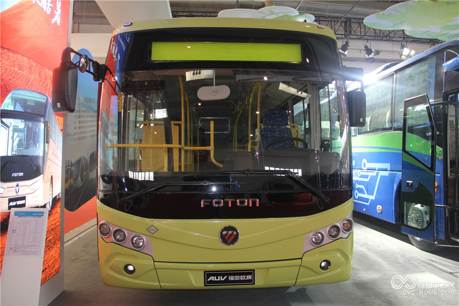 2016北京道路運(yùn)輸展  歐輝BJ6905混動城市客車