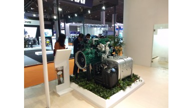 錫柴國六大馬力新品帶后處理系統